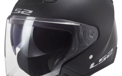 Casco JET LS2 OF600 Copter II 2 black matt helmet