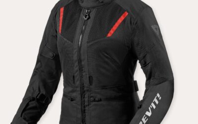 Giacca Moto Estiva Revit Levante 2 H2O Lady Dark Grey Donna