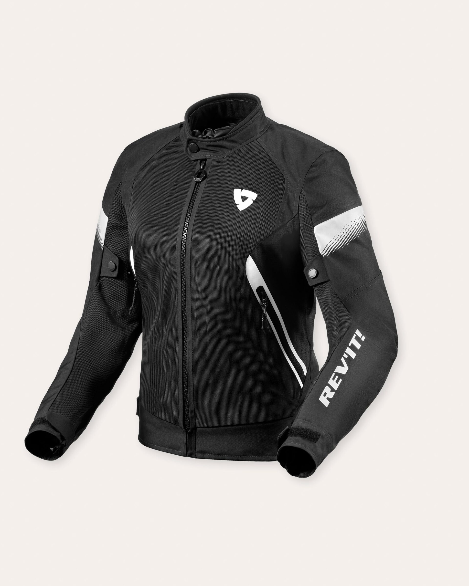 Giacca Moto Estiva Revit Control Air H2O Lady Black Donna