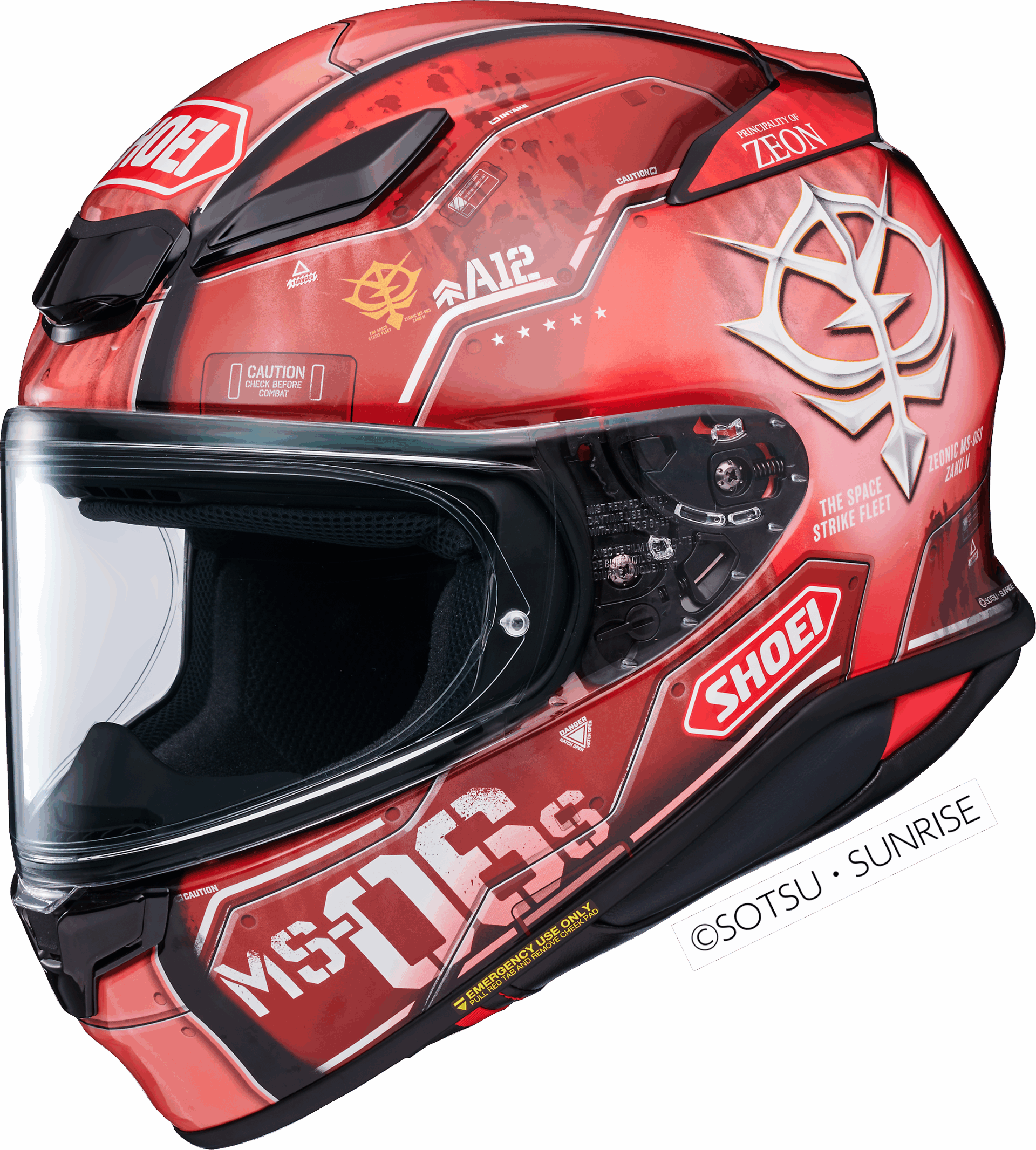 Casco integrale SHOEI NXR 2 CHAR`S ZAKU II TC-1 helmet casque