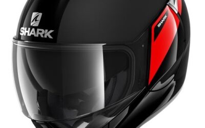 Casco jet Shark Evojet Karonn Mat Rosso Red KRK helmet casque