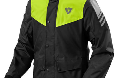 Giacca antipioggia Revit Nitric 4 H2o Black yellow Jacket