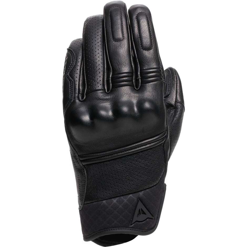 Guanti Moto Pelle Uomo Dainese Folgor Black