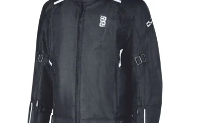 Giacca Moto Estiva Traforata OJ Stream 2 Man Black