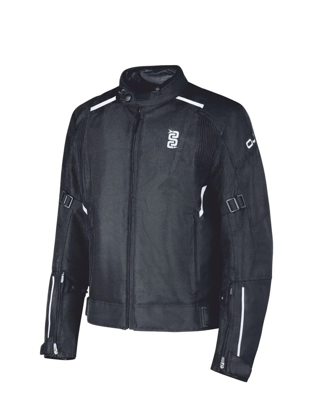 Giacca Moto Estiva Traforata OJ Stream 2 Man Black