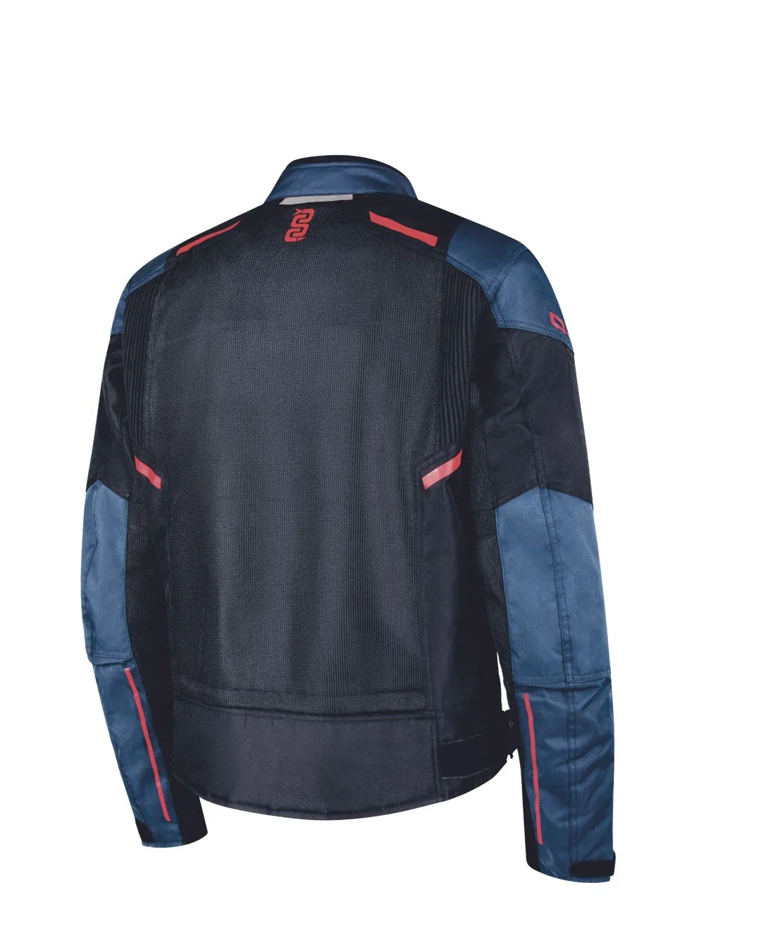 Giacca Moto Estiva Traforata OJ Stream 2 Man Black Blue Navy