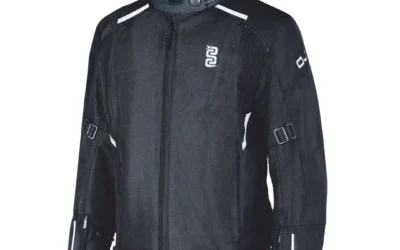 Giacca Moto Estiva Traforata OJ Stream 2 Lady Black Donna
