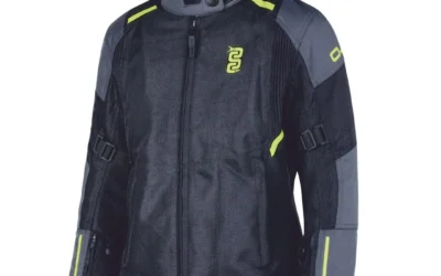 Giacca Moto Estiva Traforata OJ Stream 2 Lady Black Dark Grey Donna