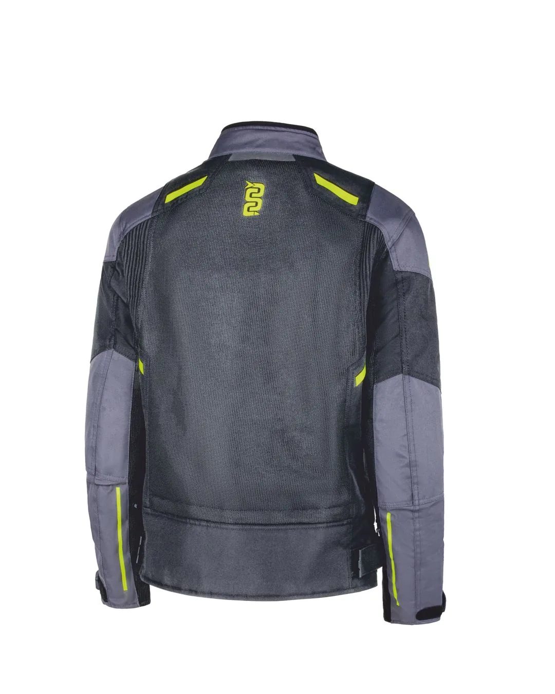 Giacca Moto Estiva Traforata OJ Streem 2 Lady Black Dark Grey Donna