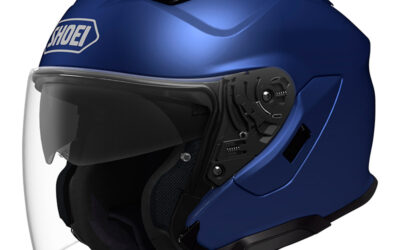 Casco Shoei J-Cruise 3 Matt Blu Metallic helmet