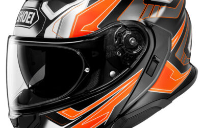 Casco modulare Shoei Neotec 3 Anthem TC8 Orange helmet casque
